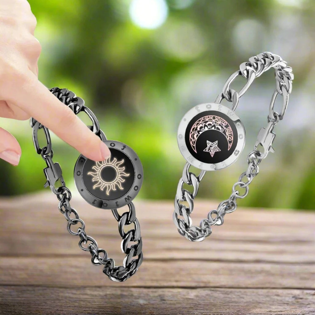 Long Distance Touch Bracelets for Couples: Stay Connected Anytime, Anywhere! - IVY DUCK